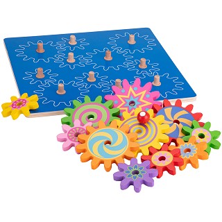 Spinning gear puzzle